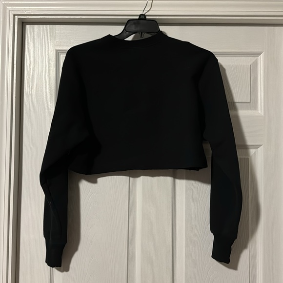 Champion cropped black sweatshirt - Picture 4 of 6